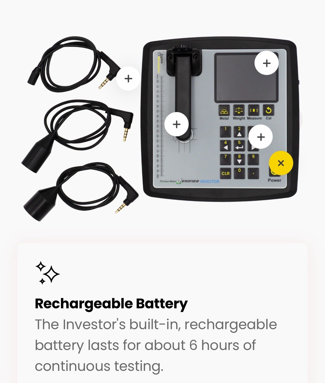 IN STOCK New Sigma Metalytics Investor Precious Metal Verifier SM3012 3 Wands