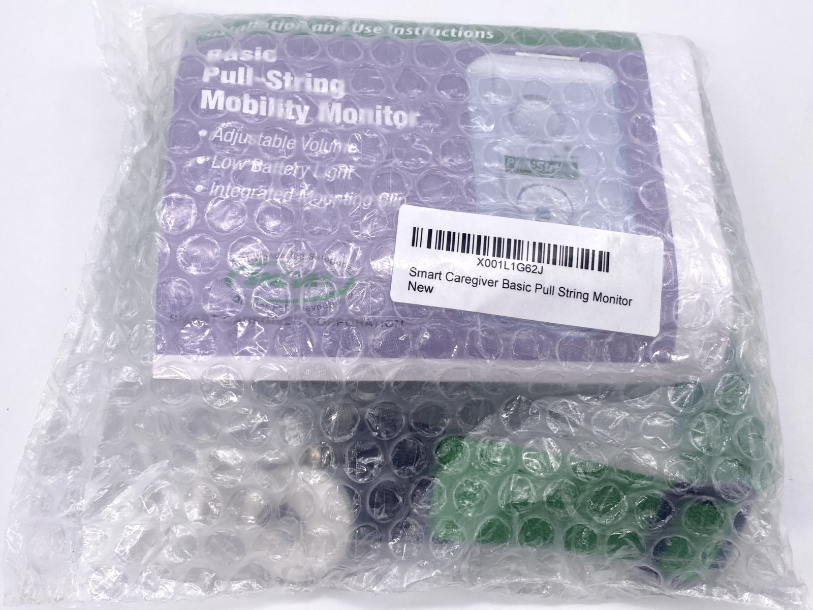 Smart Caregiver Monitor Alarm Pull String Magnetic Basic TL-02 TL-2000 - NEW