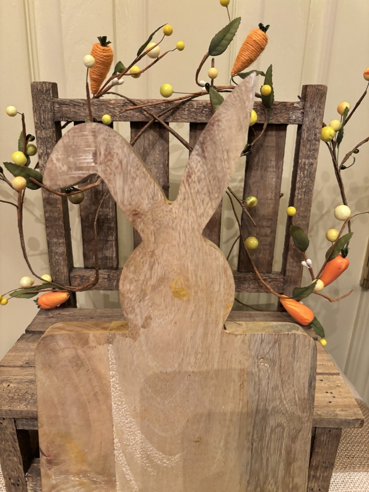 🐰New Wooden Bunny Ear Cutting Board🐰