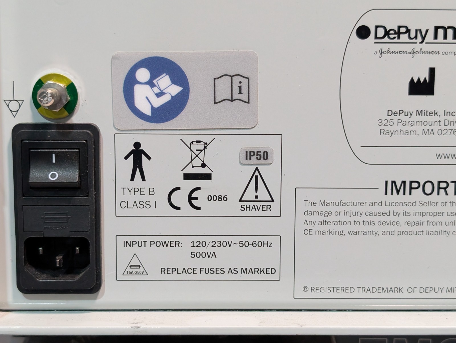 FMS Arthroscopy Group 284580 Duo+ Fluid Management System with Integrated Shaver