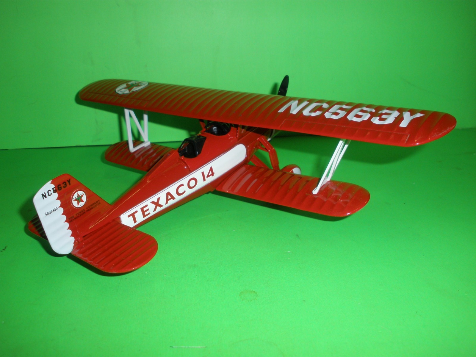 WINGS OF TEXACO 1931 Stearman Biplane Airplane # NEW ((( MINT IN MINT BOX )))