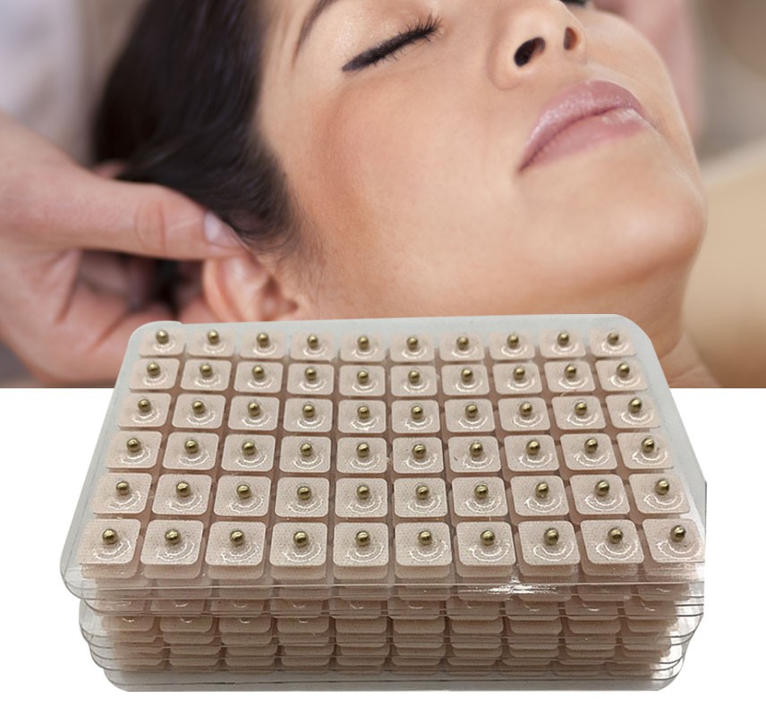 600pcs Magnetism Beads Auricular Point Patches Improve Ear Pain Ear Health C AP9