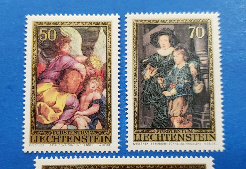 Liechtenstein Stamps, Scott 595-597 Complete Set MNH