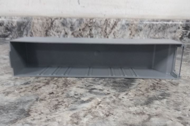 Akro-Mills 20228 56 Pk 10.5625 In Overall Length Gray Shelf Storage Bin