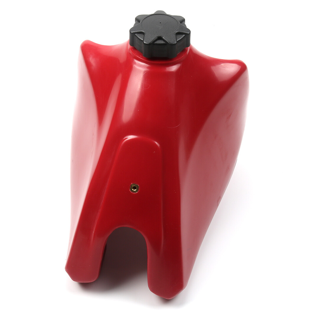 Fits Honda XR200R 1985-2002 Plastic Fuel Tank With Cap Petcock Valve New Red