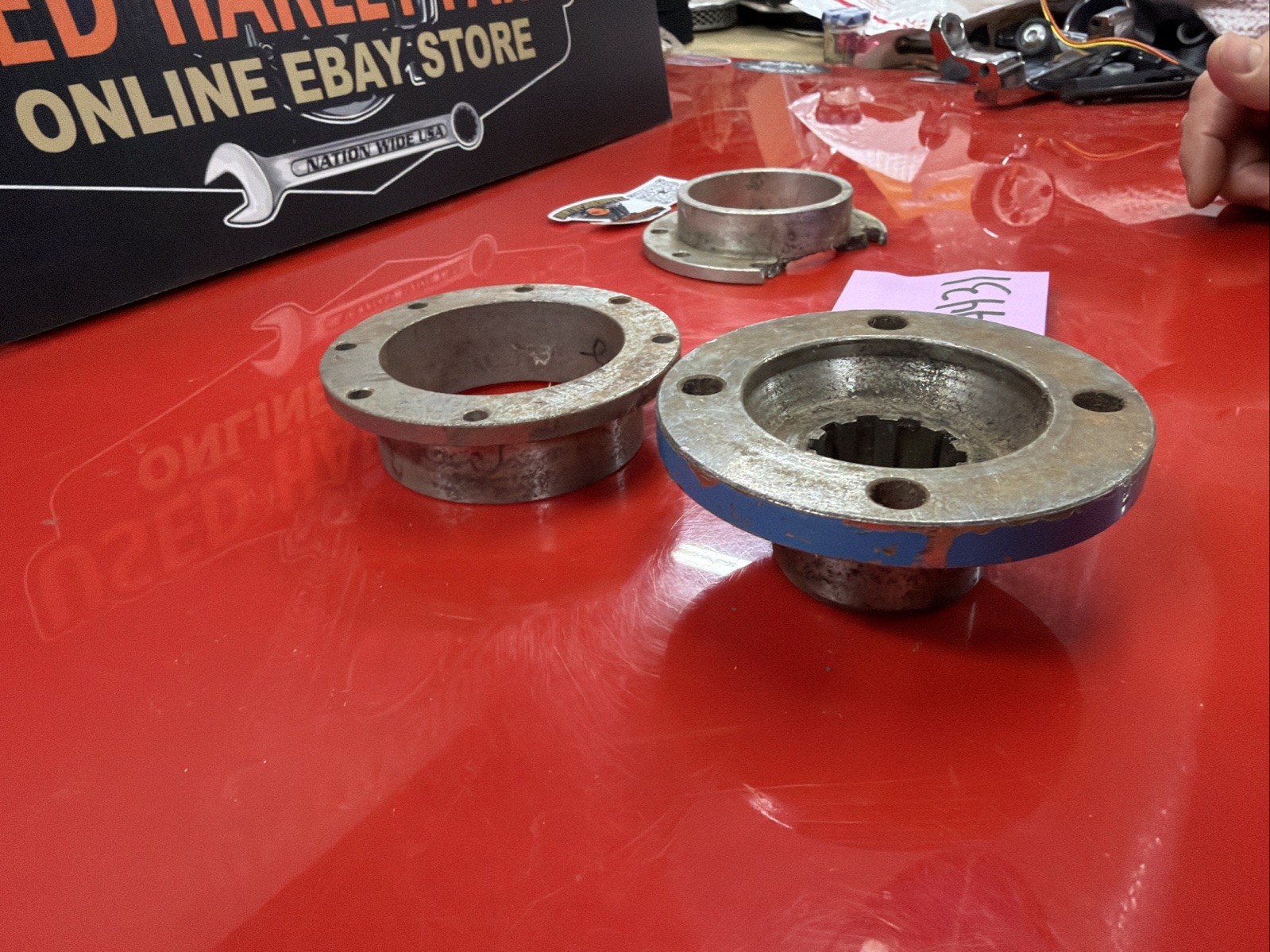 Quick Change Rear End Older Vintage Flange Hub Dirt Sprint Car Hot Rat Rod Parts