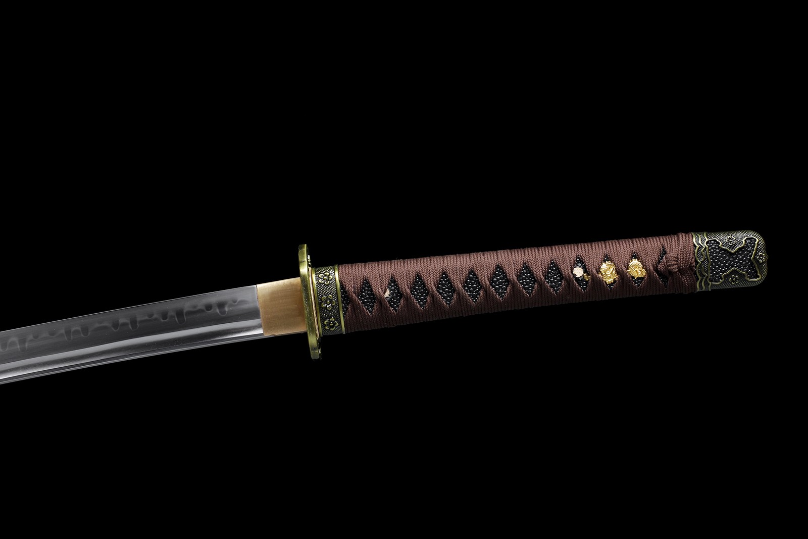 Battle Sharp Japanese Sword Tachi Samurai Katana T10 Steel Clay Tempered Blade