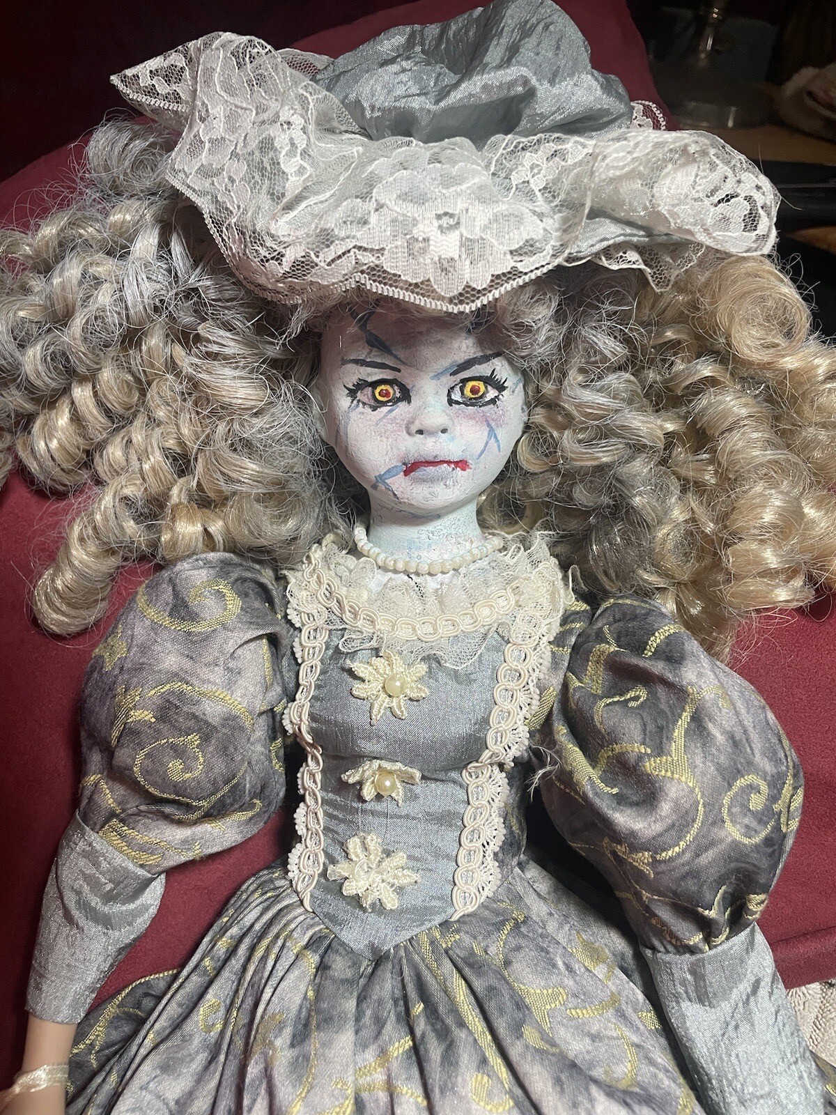 Creepy Doll, Halloween Doll, Haunted Doll, Halloween Decoration, Read Discriptio