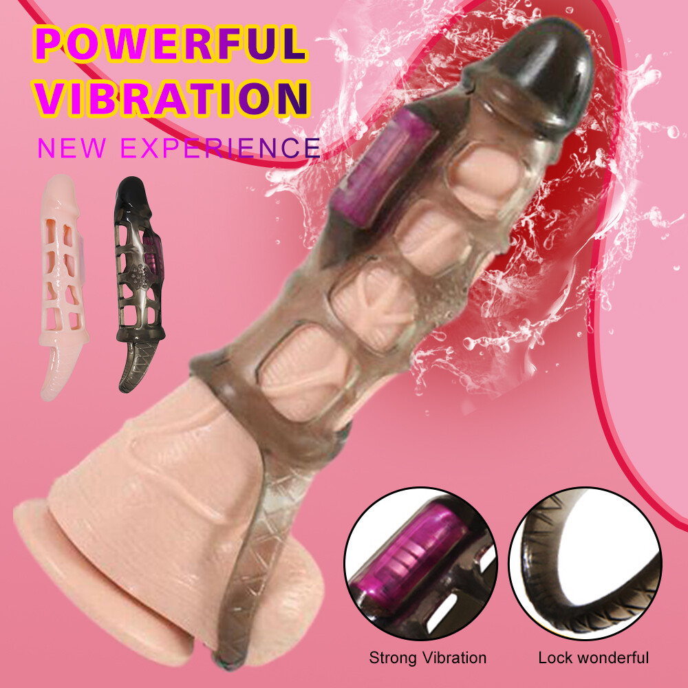 Extra-Large-Penis-Extender-Sleeve-Extension-Male-Girth-Enhancer-Enlarger-LeBrawn