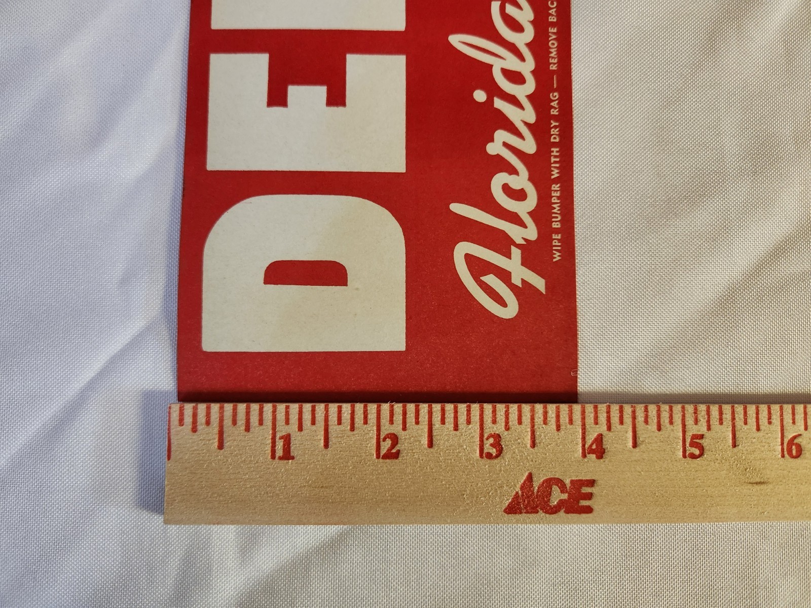 Vintage 1950's Silver Springs Florida Bumper Stickers! New!! Old Stock!! Rare!!