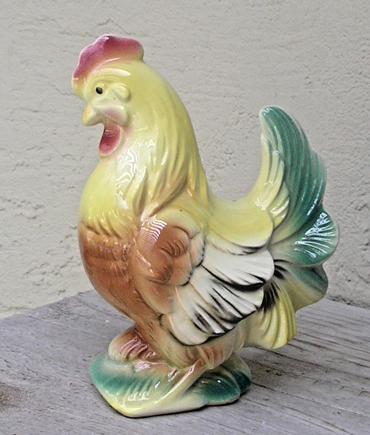 Vtg Chicken Figure Hen Rooster