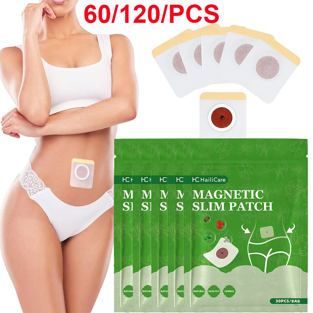 120Patches Belly Patch Fat Burner Body Slimming Patches Detox Weight Loss Patch