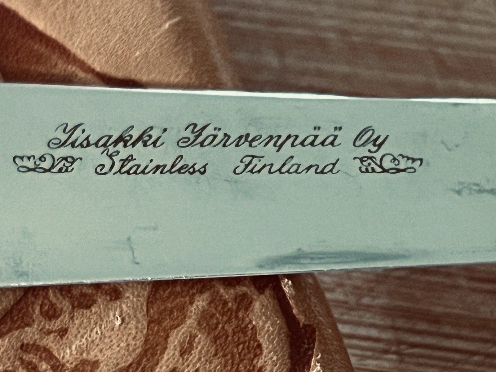Iisakki Järvenpää Vintage Finnish Fishing Knife, Used
