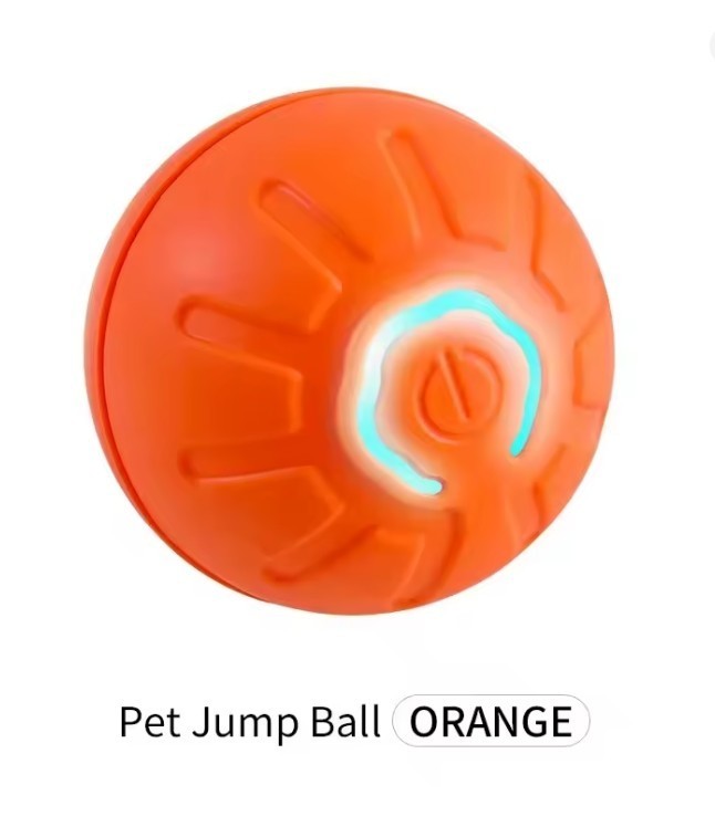 Smart Dog Toy Ball USB Electronic Interactive Pet Toy Automatic Moving Bouncing