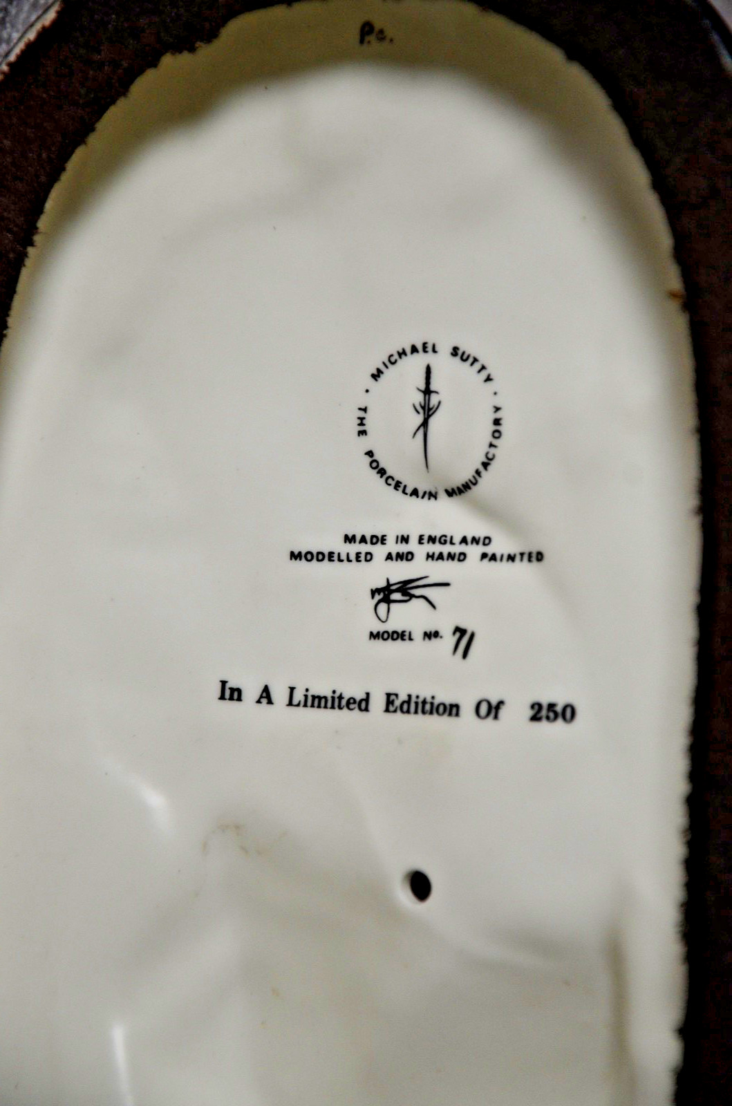 Michael Sutty , Lady "Diana" Porcelain Figurine Ltd Edition Hand Paint 16"-