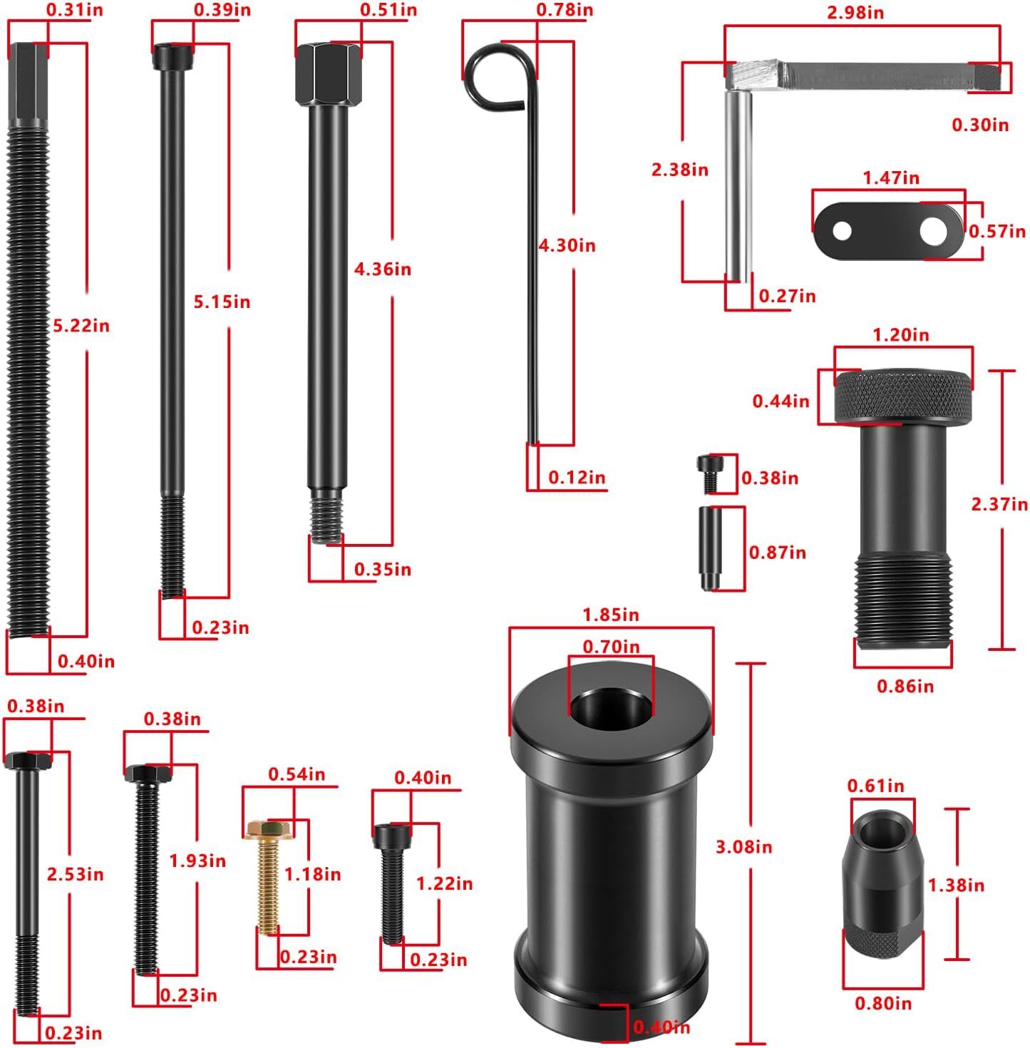 For BMW N20 N26 Engine Camshaft Timing Balance Shaft Fuel Injector Removal Tool