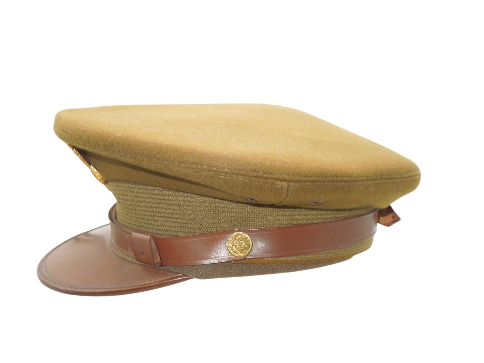 WWII US Army AAF Officer Visor Cap Hat