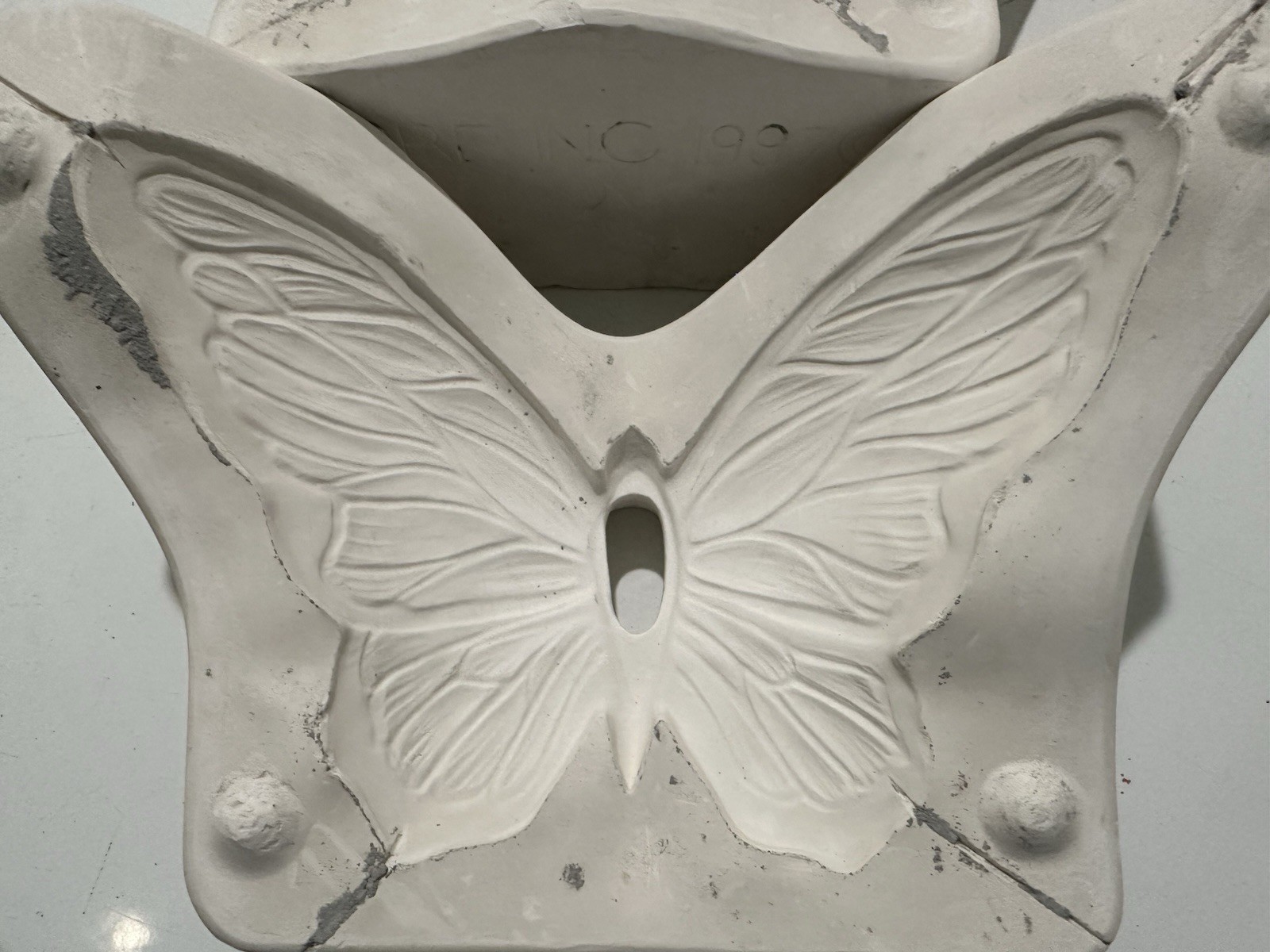 Vintage Gare Inc 1997 Medium Garden Butterfly 3278 Ceramic Slip Mold