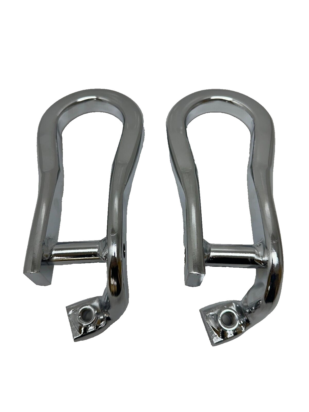 GM Chrome Tow Hooks Set For 2015-2019 Silverado Sierra 2500HD & 3500HD 84072464