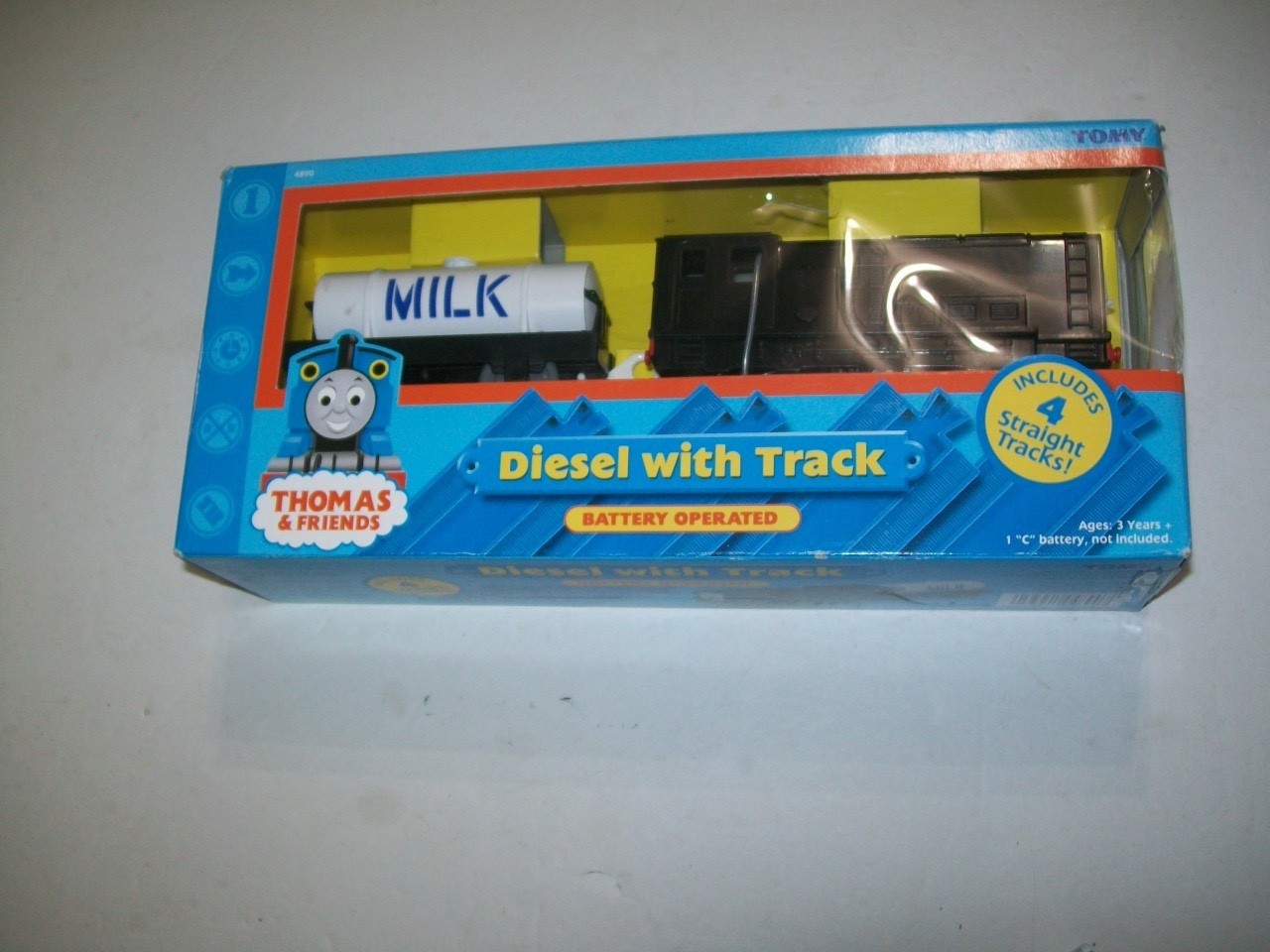 Vintage 2005 Tomy Thomas & Friends Battery Operated " Diesel With Track "