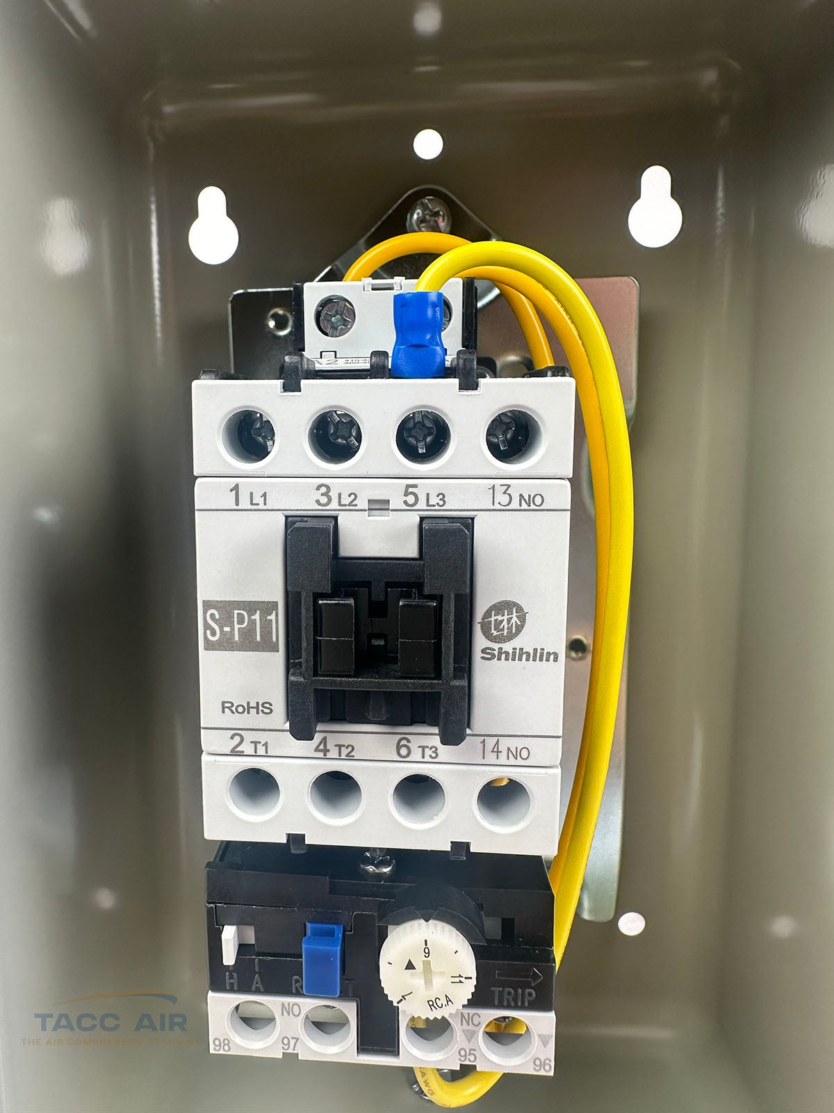 5 HP Three Phase Magnetic Starter Motor Control Switch Box 460 - 480 Volt 3 PH