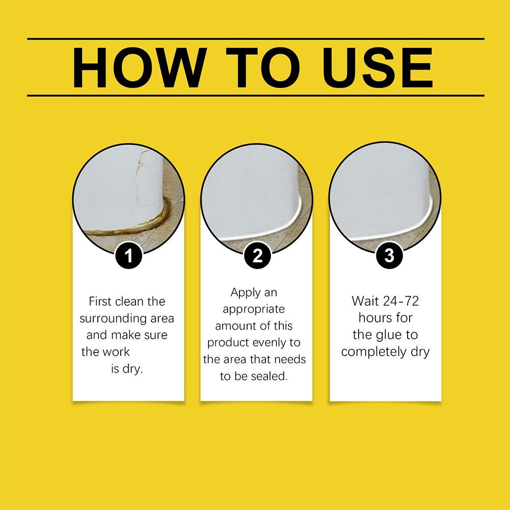 Waterproof Sealant Kitchen Bathroom Plastic Steel Putty Quick-drying Durab POL