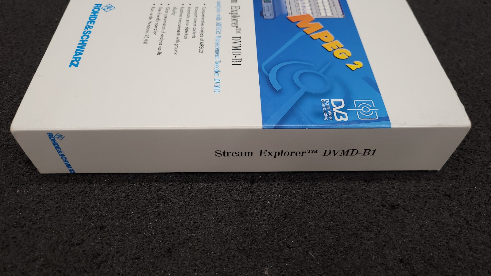 Rhode SCHWARZ DVMD-B1 DONGLE & Manual (Untested)