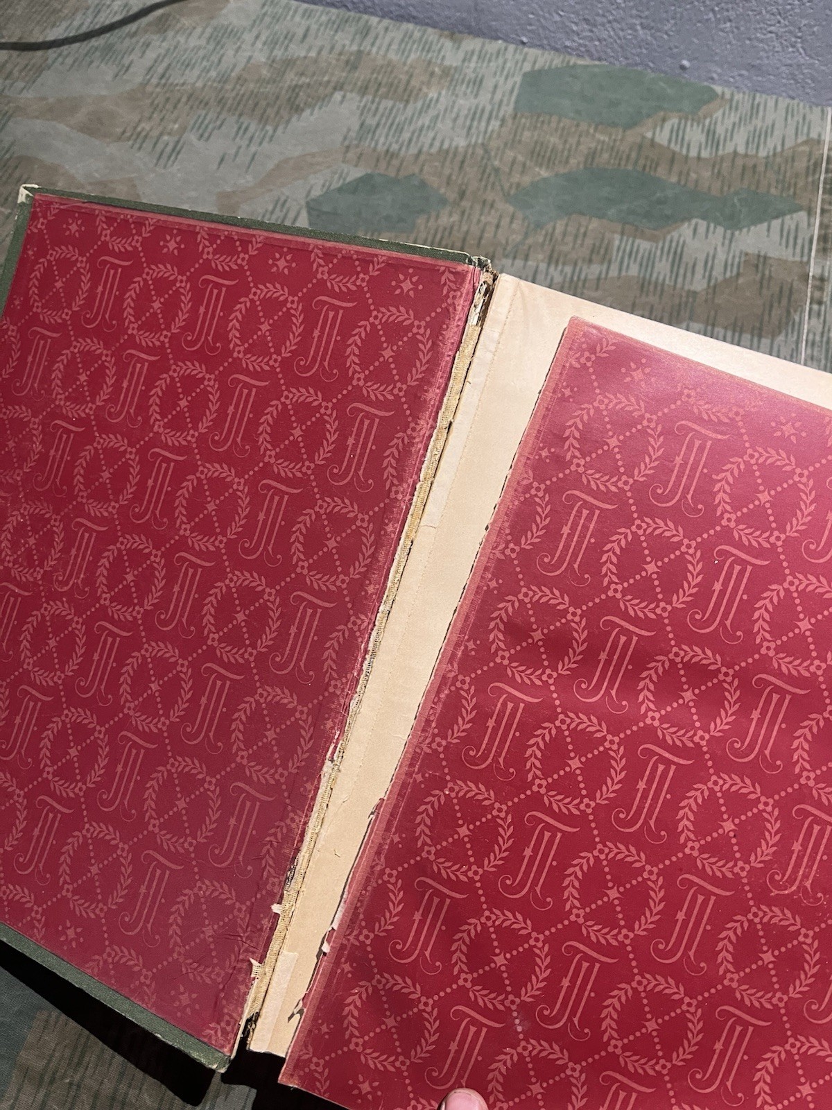 WW2 German Era Original Die Geschichte Des Weltkriegs Book #1 on German Military