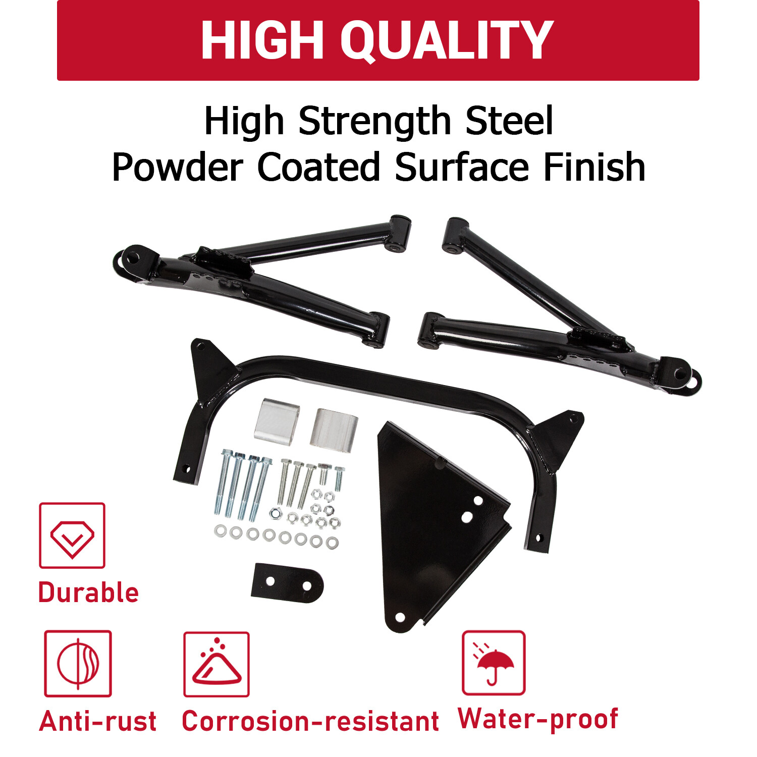 6" A-Arm Lift Kit for Yamaha G8-G14, G16, G19 G20 1995-02 Golf Cart Electric/Gas