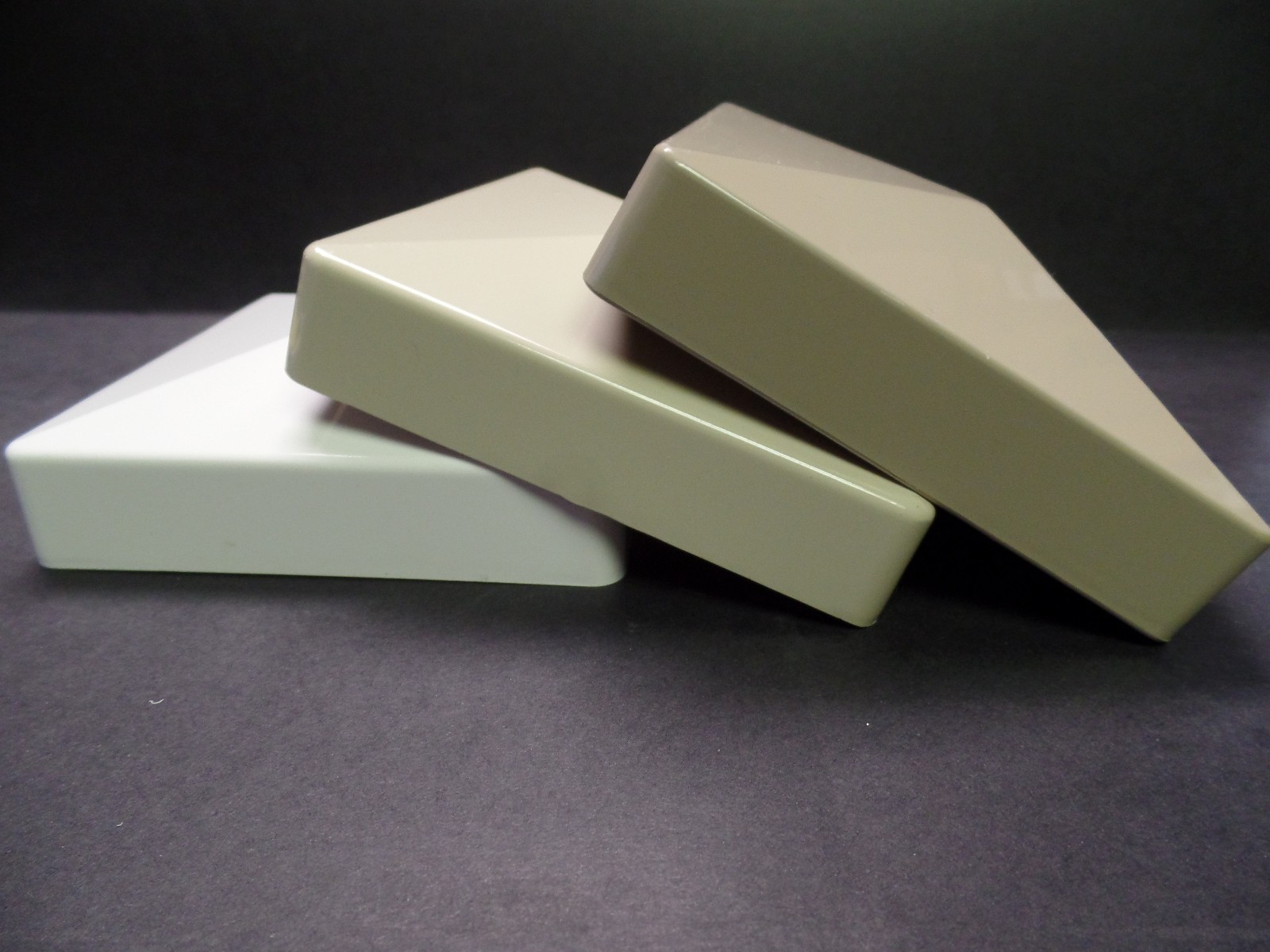 5" x 5" External Flat Pyramid Vinyl Post Cap