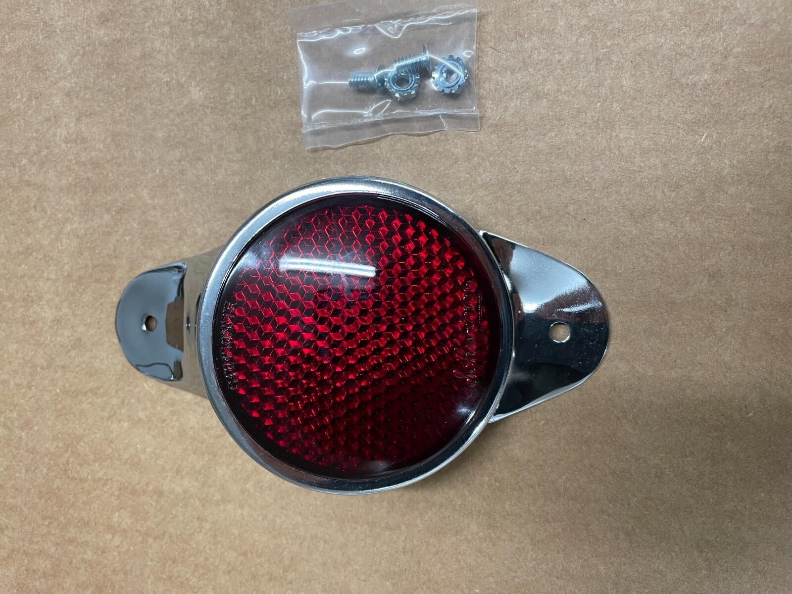 Schwinn Phantom 26" Bicycle Chromed Fender Set Light & Glass Reflector