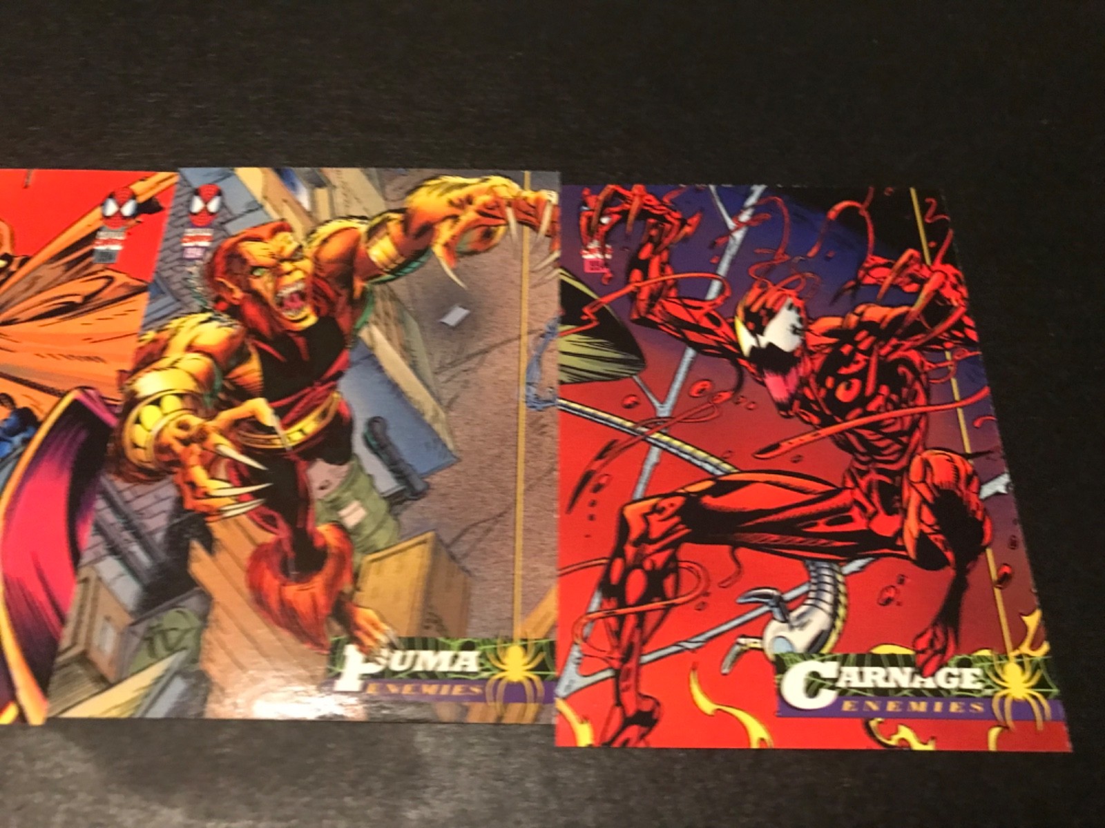 Spider-man 1994 Fleer Mixed Lot Of Cards - Lot Of 12 #4 Marvel Pack ~ Vulture