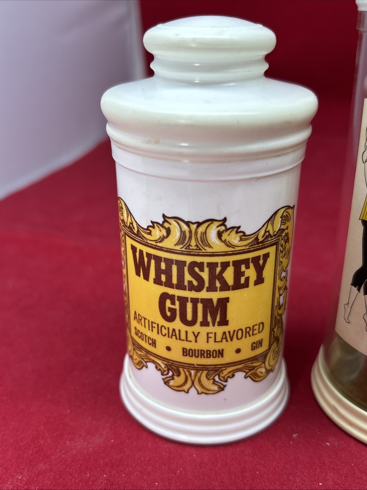 Vintage 1960s Fun Adult Novelty Candy-Pregnant People Pickle Pops & Whiskey Gum