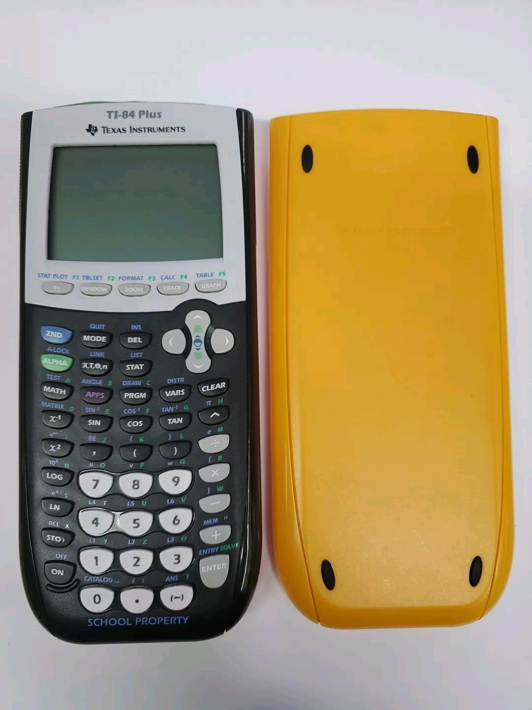 TI-84 Plus Graphing Calculator with Cover and Batteries, Texas Instruments