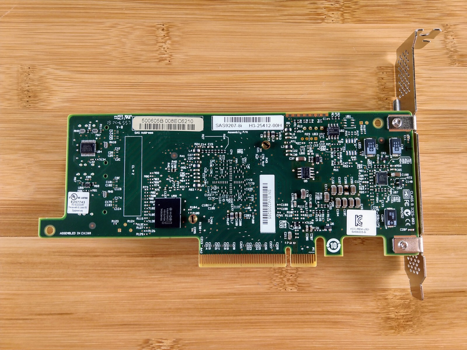 Genuine LSI 9207-8i 6Gbps SAS PCIe 3.0 HBA P20 IT Mode ZFS UNRAID