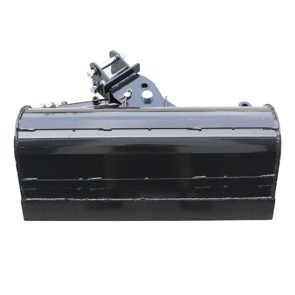 FREE SHIPPING NEW 800mm Tilting bucket Attachment For 0.8-1.5 Ton Mini Excavator