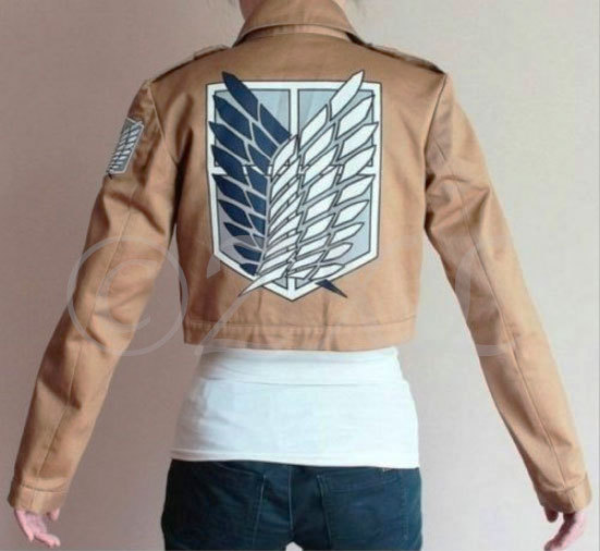 Attack on Titan Shingeki no Kyojin Scouting Legion Eren Cosplay Costume Jacket