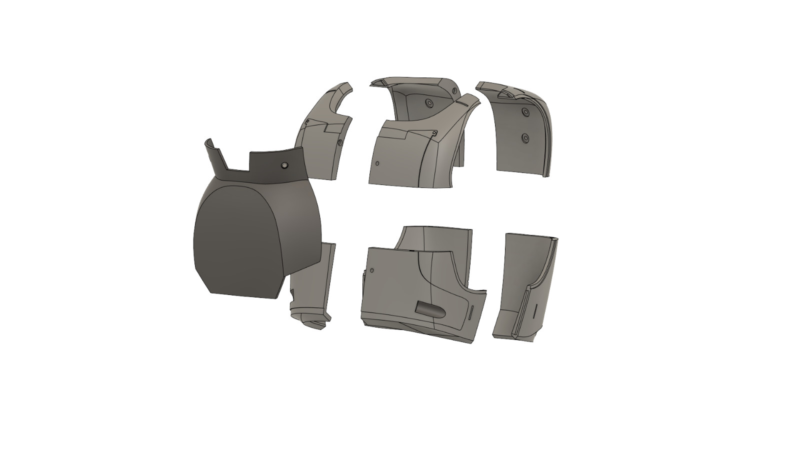 Fallout Secret Service Armor | Scaled to Fit! | Raw DIY Kit