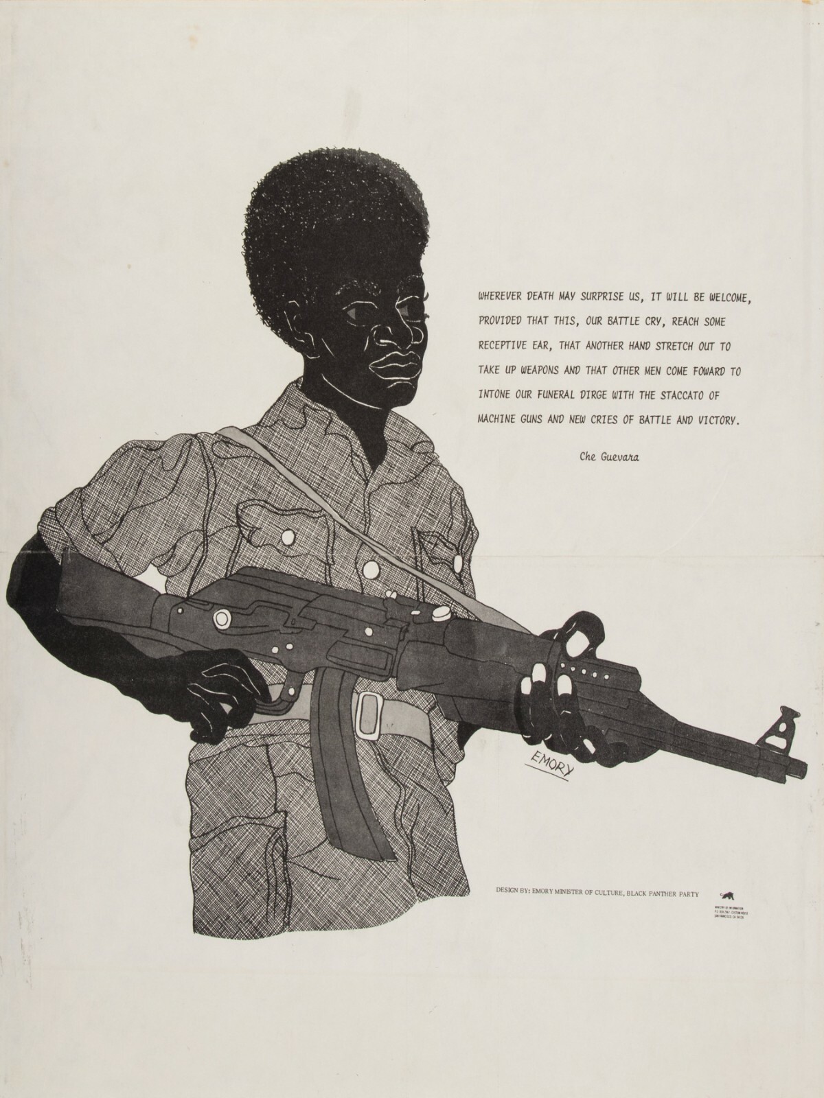 Black Panther Party - Emory- NEW METAL SIGN: Che Guevara - Wherever Death May...