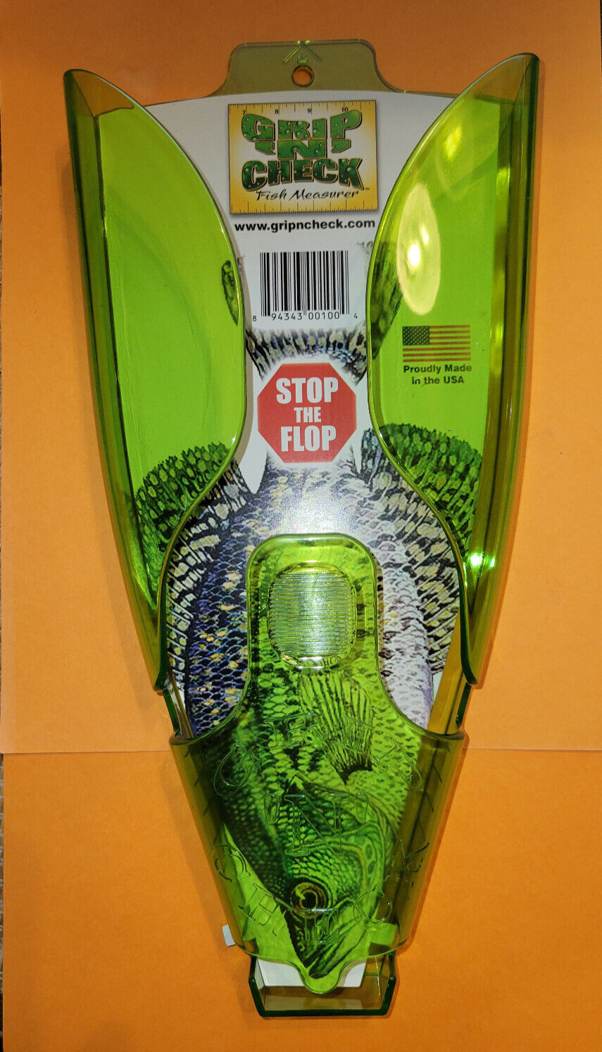 Grip-N-Check Crappie Checker Easy Measure Board ~ FREE Shipping