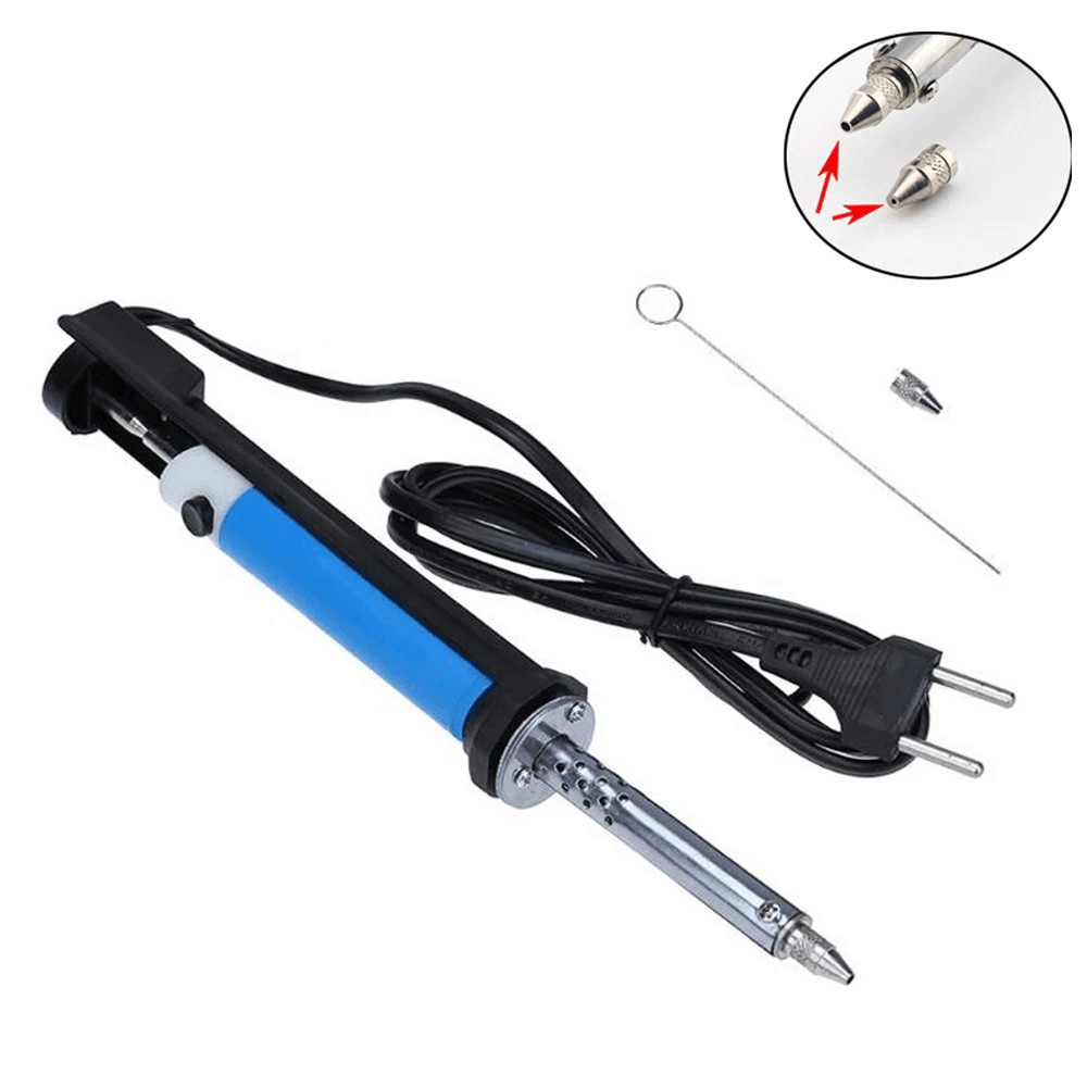 Electric Vacuum Solder Sucker Desoldering Suction Pump Iron Gun Drill Rod Tool