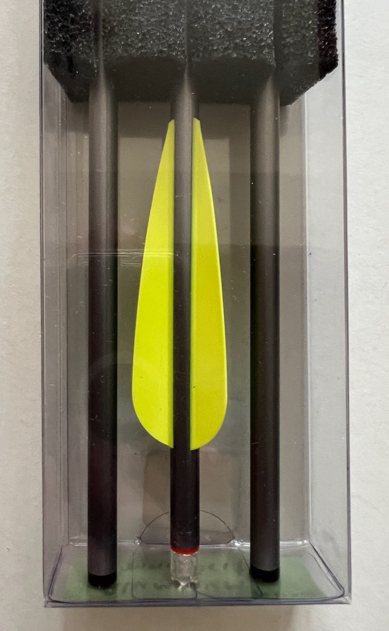 TENPOINT 20 inch AluminumCrossbowArrows XX75Magnum w/ OMNI-BRITE LIGHTED NOCKS