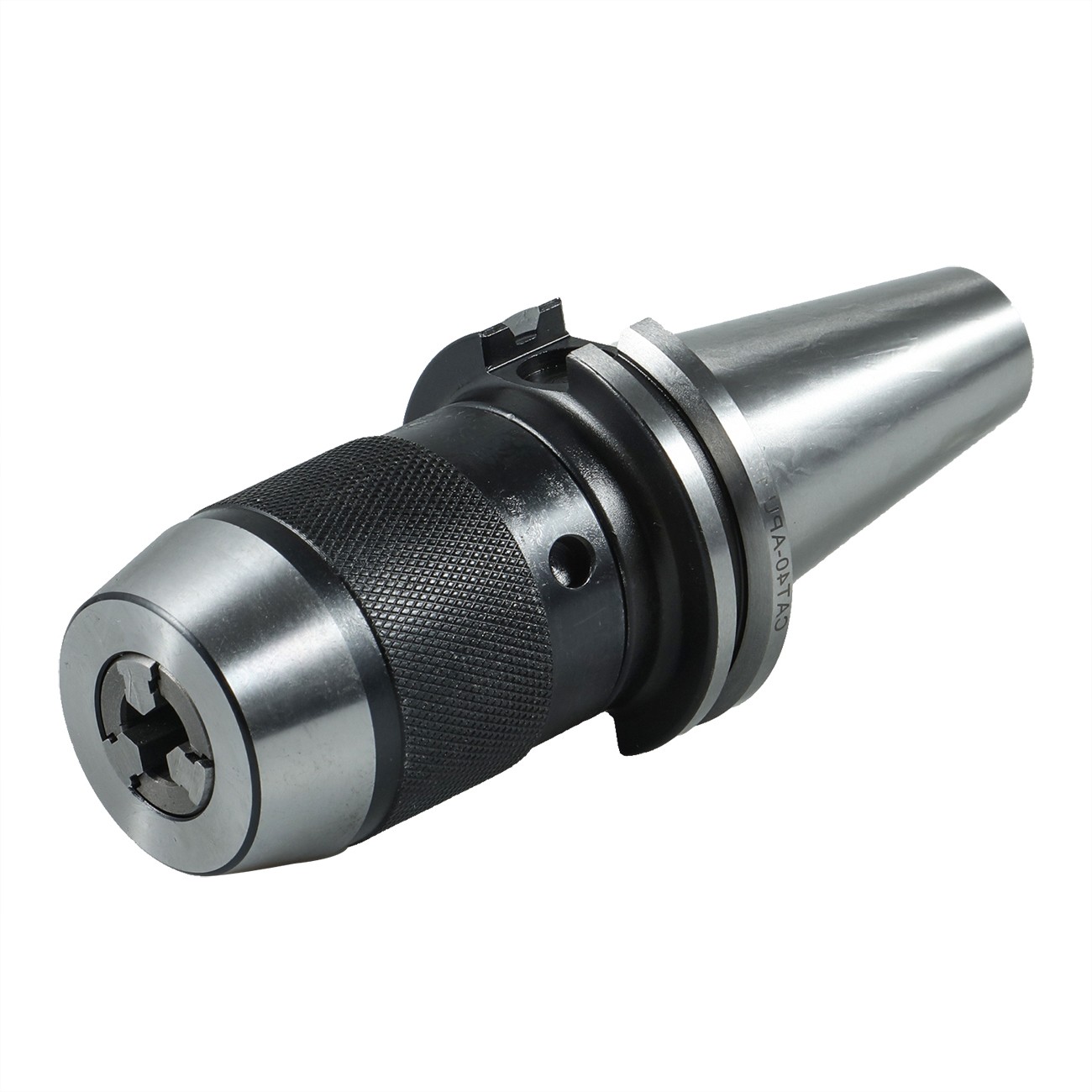 2x CAT40 APU13 Keyless Drill Chuck 1/2'' For HAAS CNC Collet Chuck Tool Holder