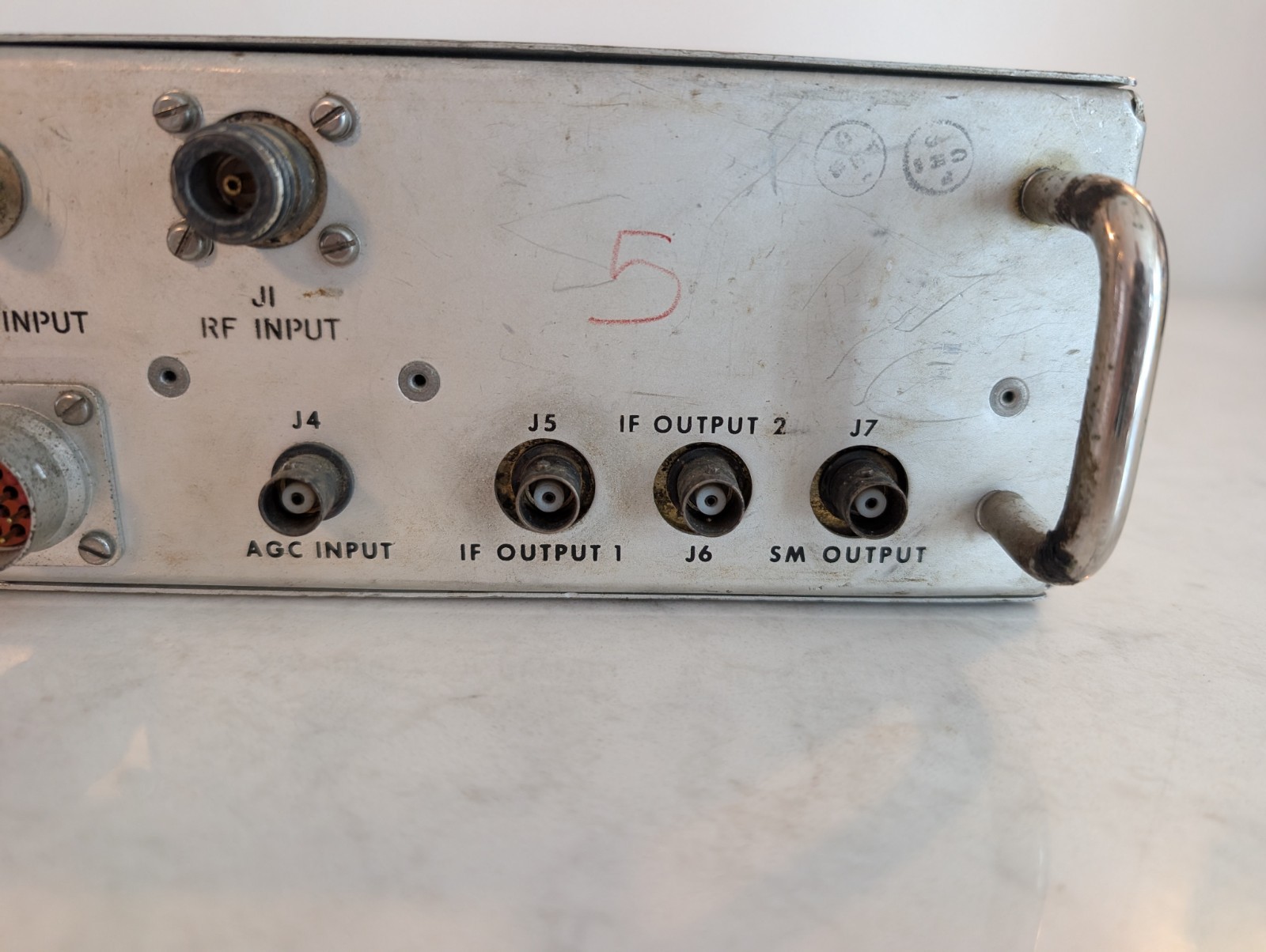 Vintage 1960s CEI Communication Electronics Inc Model UT-1000C-1 UHF Tuner