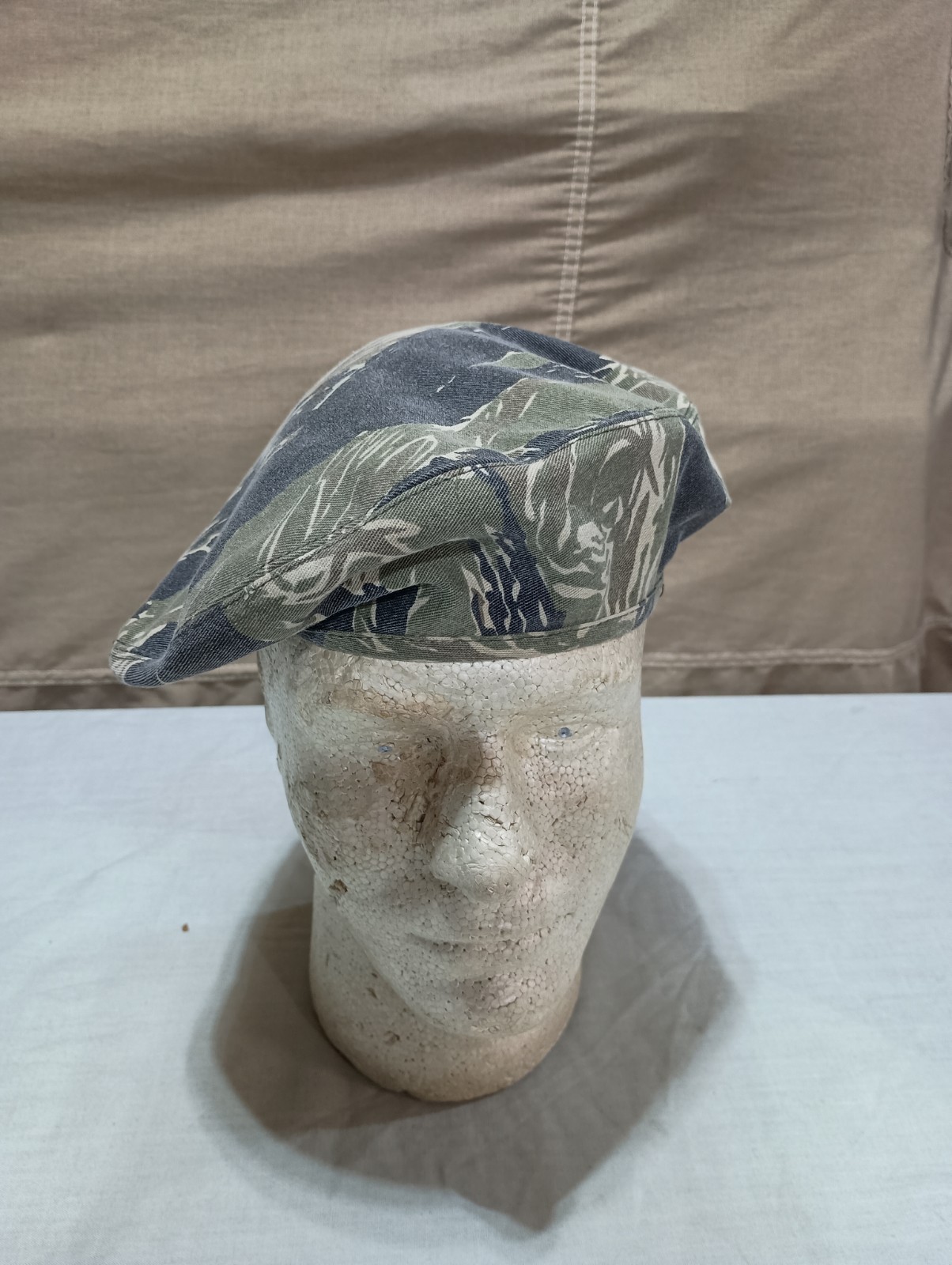 Vietnam JWD Tiger stripe Beret Named John Wayne Dense Camo Hat