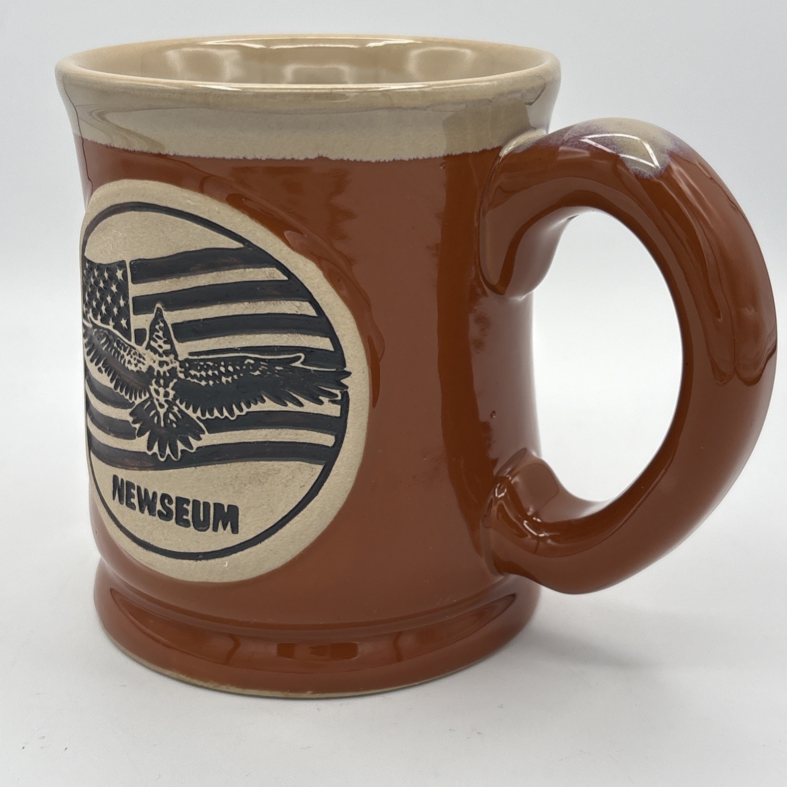 Newseum Mug Washington DC news museum RARE - EUC