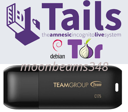 Tails Linux 7.4.2 32 Gb USB 3.2 Drive Safe Fast Secure Live Bootable Anonymous
