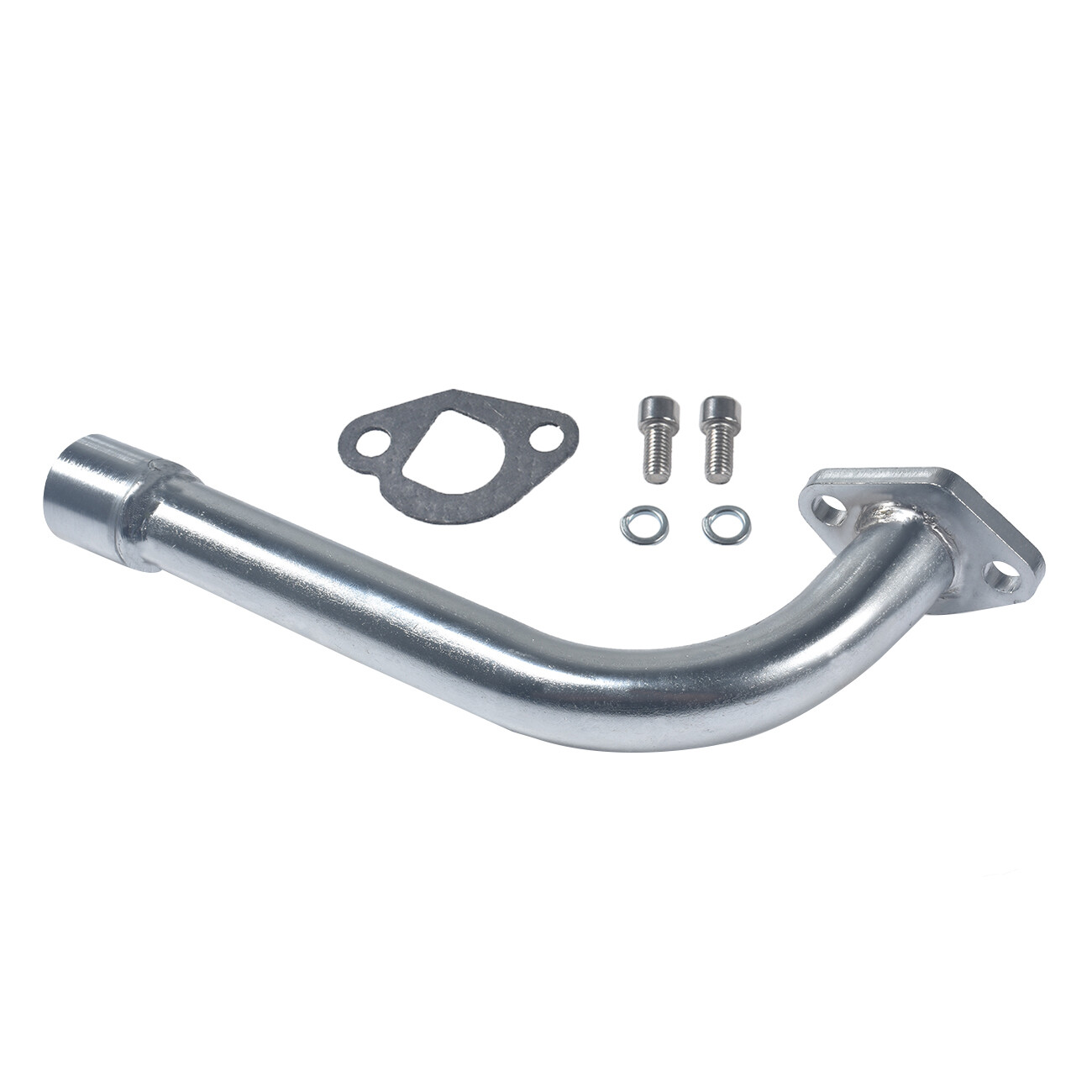 Exhaust Pipe Header & Muffler For Predator 196cc/212cc Honda GX160 GX200 Go Kart