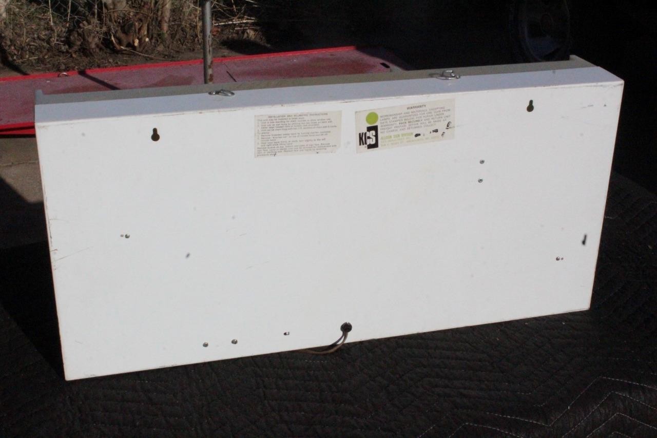 Vintage 1970s Motorcraft Clock Menu Board Sign Ford GT40 Cobra Shelby Mustang