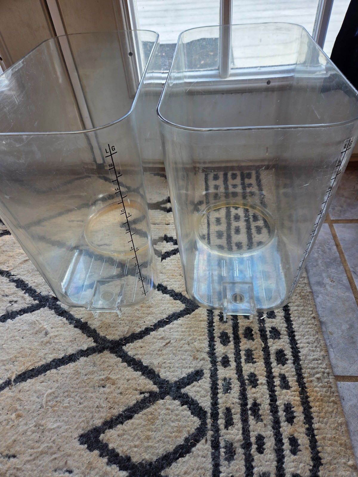 crathco 5 gallon beverage bowl w/ double wall lid and tank gasket